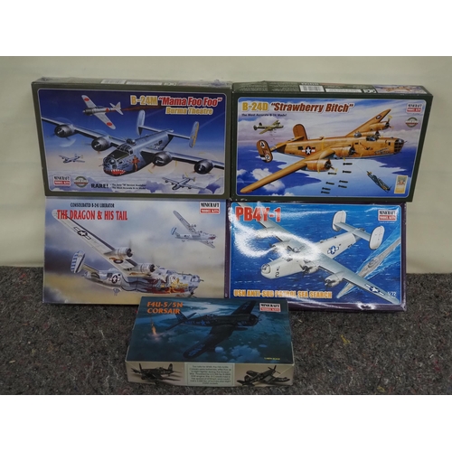 113 - 5 - Minicraft model aircraft kits