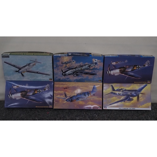 117 - 6 - Hasegawa model aircraft kits