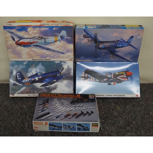 118 - 5 - Hasegawa model aircraft kits