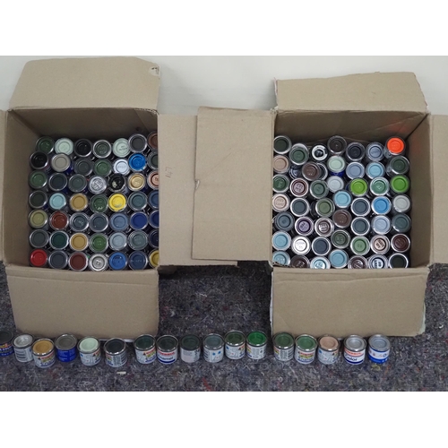144 - Approx. 300 14ml tins of model makers enamel paint