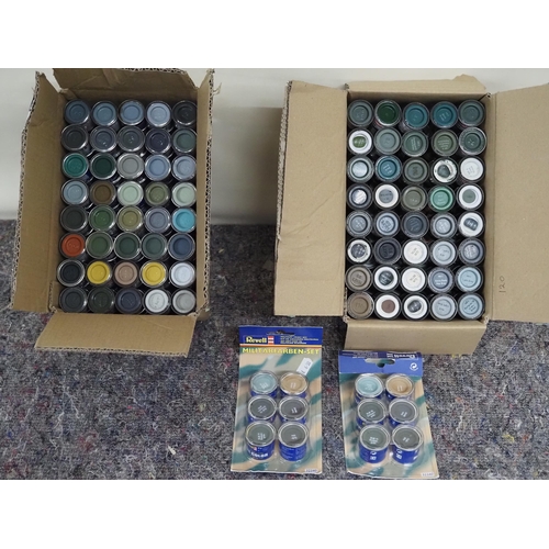 145 - Approx. 250 14ml tins of model makers enamel paint