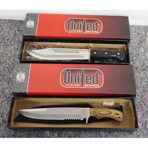 159 - 2 - United Cutlery Brands Bowie knives new in original boxes