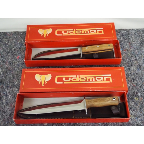 164 - 2 - Cudeman sporting knives new in original boxes
