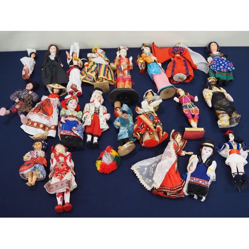 250 - Box of assorted dolls