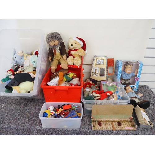 61 - Large quantity of modern toys and dolls