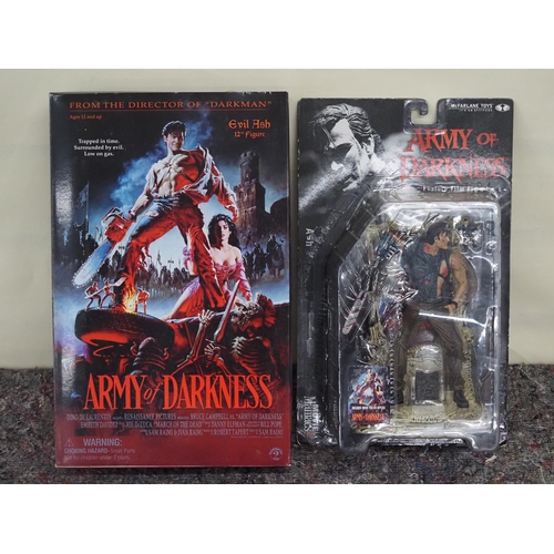 66 - 2 - Boxed Army of Darkness figures Evil Ash and Ash