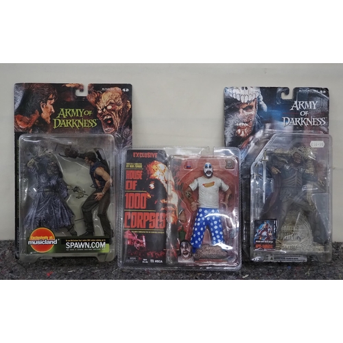 69 - 2 - Army of Darkness boxed figures and 1 other