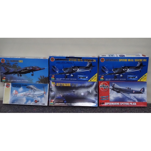 81 - 6 - Airfix model aircraft kits