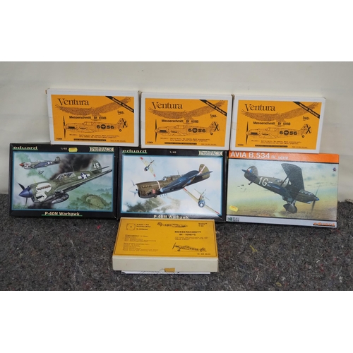 88 - 7 - Model aircraft kits to include Eduard