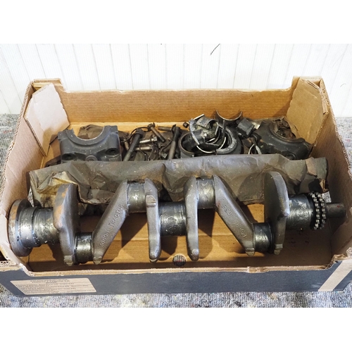 718 - T.20 Ferguson crank shaft re-ground ready for assembly