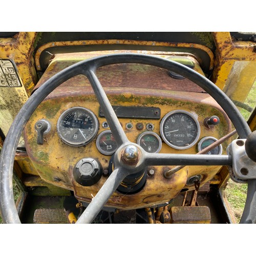 839 - Massey Ferguson 20B industrial tractor. Runs & drives. Fitted with power steering, PUH, front end lo... 
