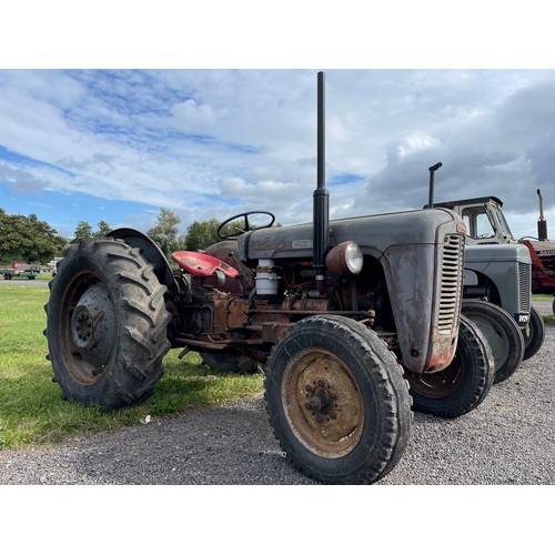 810 - Massey Ferguson FE35 tractor,  showing 2772 hours. Serial no. SDM 7921. Starts, runs and drives