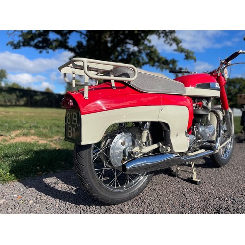 878 - Norton model 99 Deluxe motorcycle. 1960.
Frame No. R14 90107
Engine No. R14 90107
This bike is part ... 