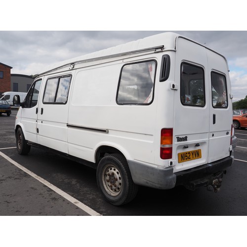 304 - Ford Transit 2.5 Litre Diesel Transit Van, 1996. Well maintained and reliable. MOT 7/7/23. Reg. N152... 