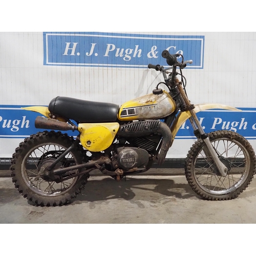 902 - Yamaha YZ80 Trial motorcycle 80cc. 
Engine no. 215003201. Frame no. 2X6011399