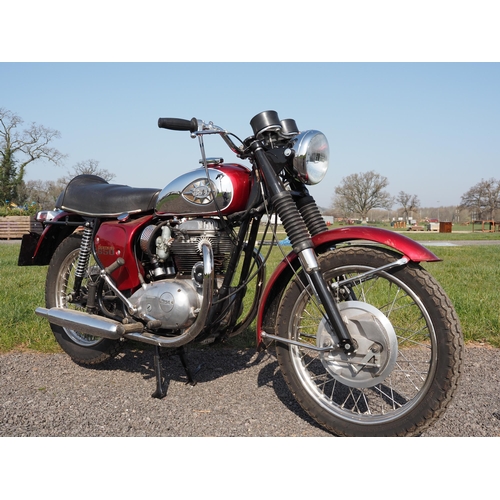 908 - BSA 650 Lightning motorcycle. 1970. 
C/w BSA dating certificate and matching numbers. Reg. BHY 669H.... 