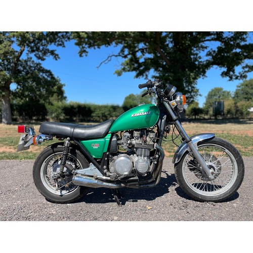 913 - Kawasaki CSR650F motorcycle. 1981 
Engine no. KJ650DE037223
Part of a collection. Had carbs rebuilt.... 