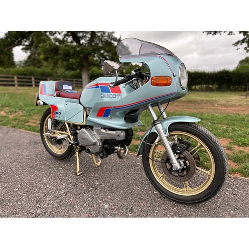 915 - Ducati Pantah motorcycle. 1983. 500cc
Runs and rides. Was fully restored some years ago and dry stor... 