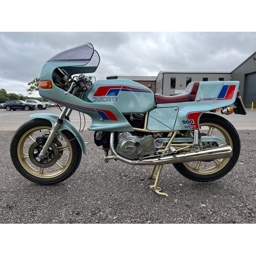 915 - Ducati Pantah motorcycle. 1983. 500cc
Runs and rides. Was fully restored some years ago and dry stor... 