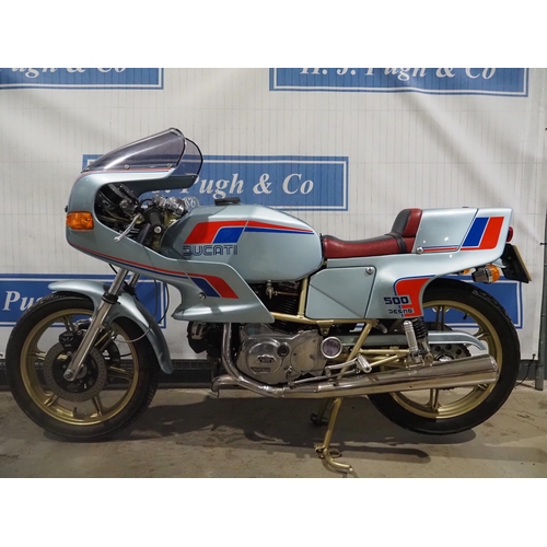 915 - Ducati Pantah motorcycle. 1983. 500cc
Runs and rides. Was fully restored some years ago and dry stor... 