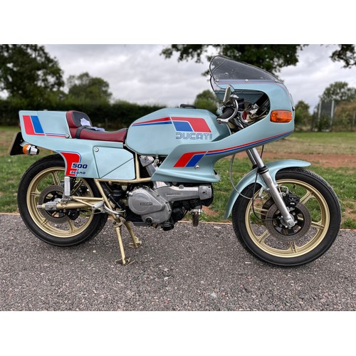 915 - Ducati Pantah motorcycle. 1983. 500cc
Runs and rides. Was fully restored some years ago and dry stor... 