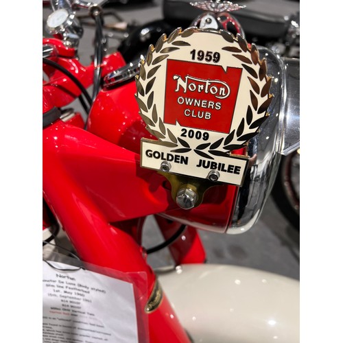 878 - Norton model 99 Deluxe motorcycle. 1960.
Frame No. R14 90107
Engine No. R14 90107
This bike is part ... 