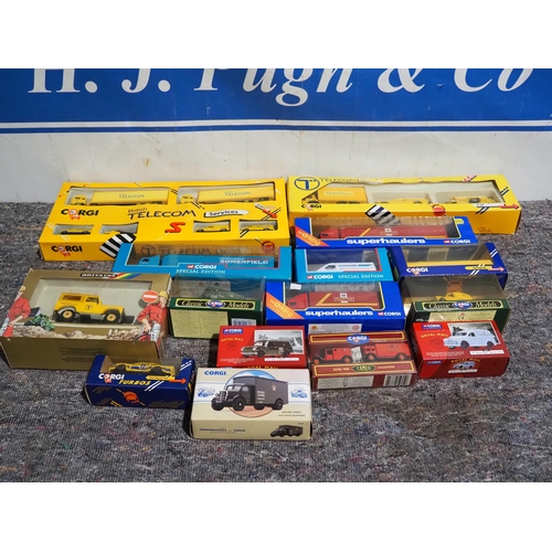 19 - Assorted Corgi and Britains die cast model vehicles