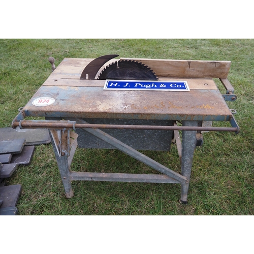 974 - Table saw