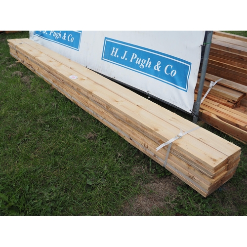 1204 - Larch boards 3.6m x 155 x 30 - 18