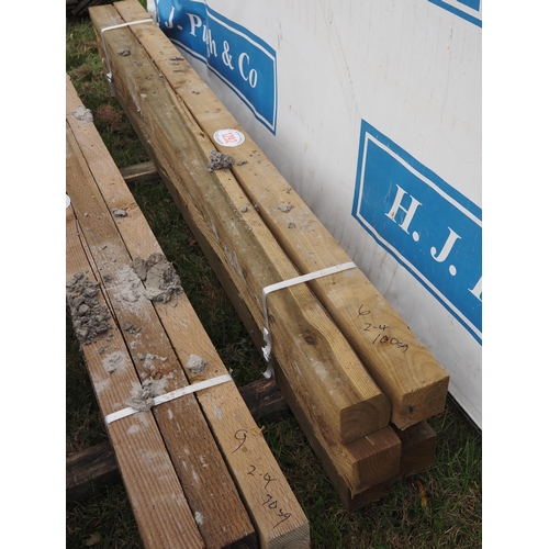 1292 - Posts 2.4m x 100 x 100 - 6