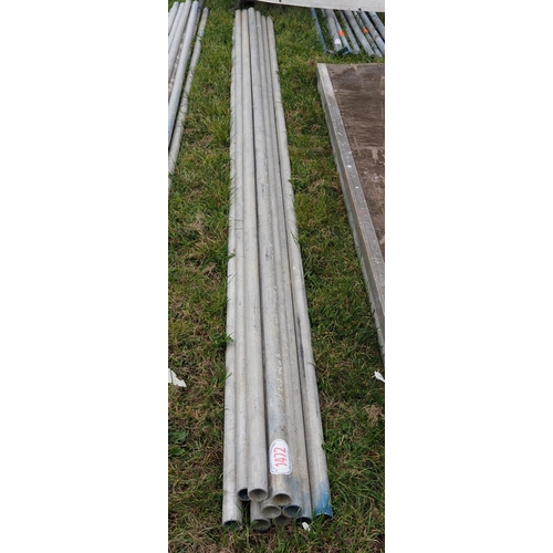 1472 - Aluminium scaffold tube 14ft  10