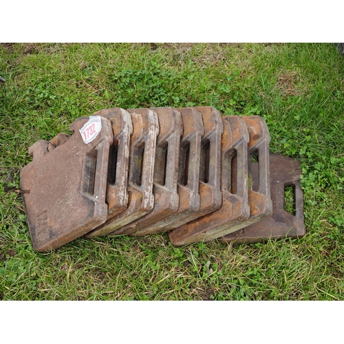 1732 - Massey Ferguson 45kg front weights - 9