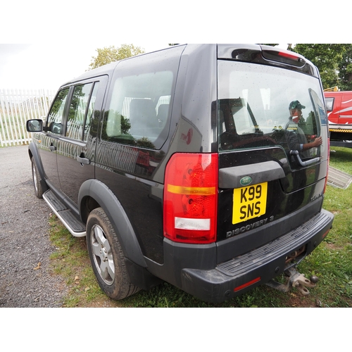 1757 - Land Rover Discovery 3 TDV6.S. New disc brakes. MOT March  2023. Reg. K99 SNS
Keys in office. No kno... 