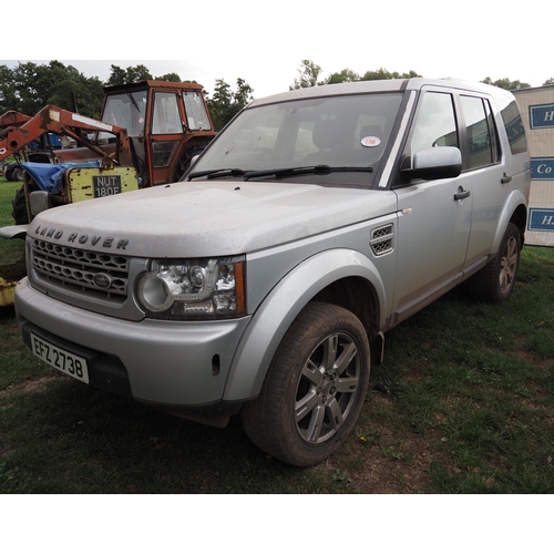 1766 - Land Rover Discovery. 176000 miles. Slight engine misfire. Spares or repair. Reg. EFZ 273B. Key in o... 