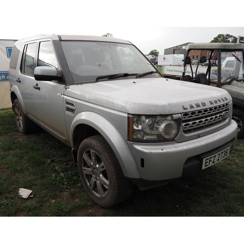 1766 - Land Rover Discovery. 176000 miles. Slight engine misfire. Spares or repair. Reg. EFZ 273B. Key in o... 