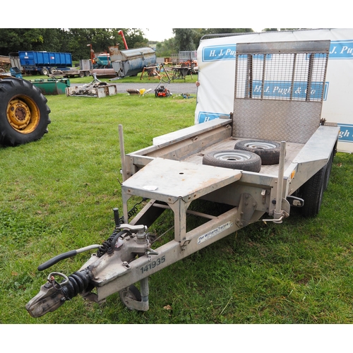 1773 - Ifor Williams GX84 plant trailer, 2017