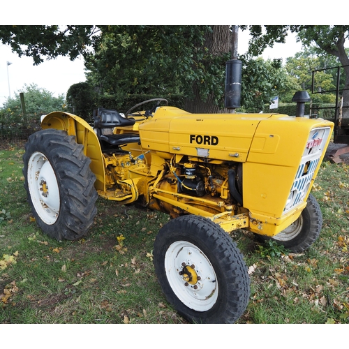 1788 - Ford 3000 Industrial tractor, runs and drives. Showing 2480 hours. Reg. HPN 401L