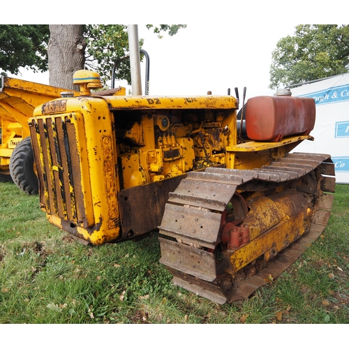 1789 - Caterpillar D2 crawler. Been stored for 2 years, was running when parked up.