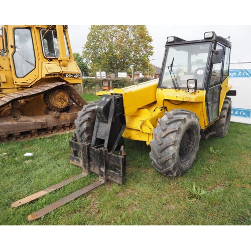 1794 - Matbro TS270 loadall. Runs & drives. 1996. C/w pallet forks. 6947 hours. SN 37935