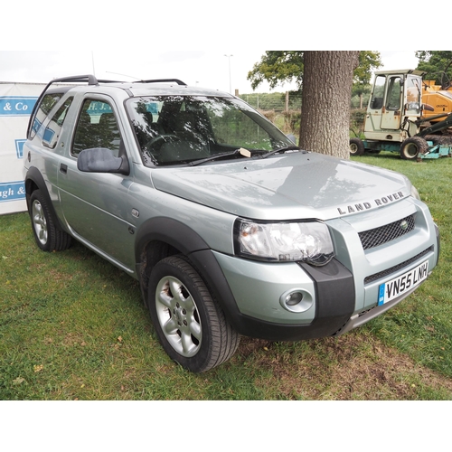 1798 - Land Rover Freelander TD4. Runs & drives. 86,764 miles. Reg. VN55 LNH. Keys in office. MOT until 23/... 