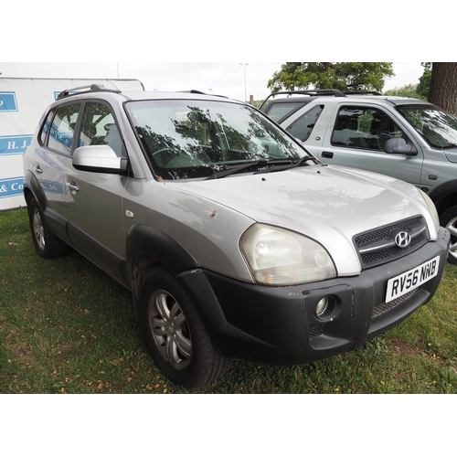 1799 - Hyundai Tucson 4WD Car. Reg. RV56 NNB
MOT 31/10/22. V5