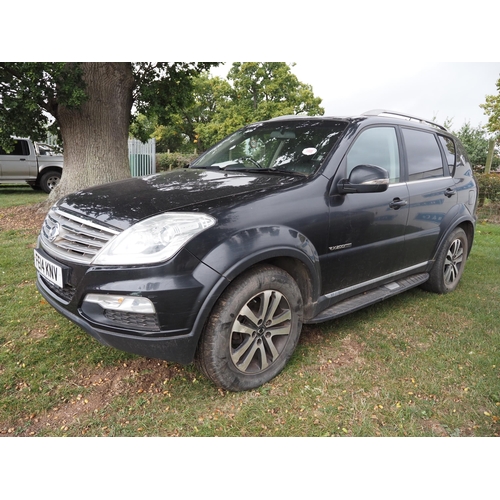 1800 - SsangYong Rexton RX200, 2014. Runs and drives, MOT until July 2023. Reg. FE14 KNV. Keys in office. V... 