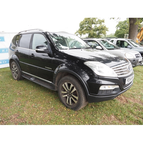 1800 - SsangYong Rexton RX200, 2014. Runs and drives, MOT until July 2023. Reg. FE14 KNV. Keys in office. V... 