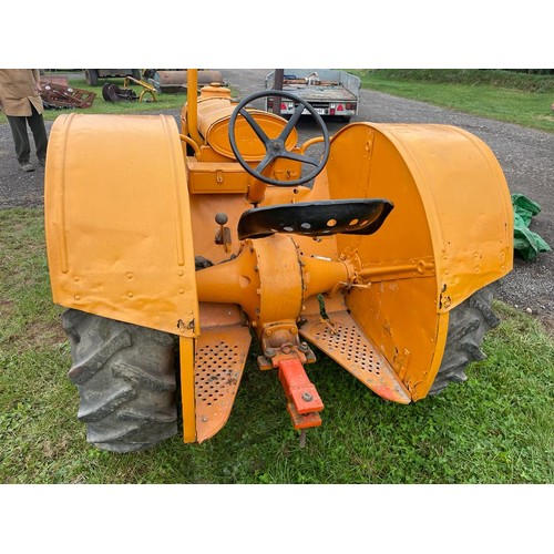 1826 - Fordson Standard N tractor, orange. Runs