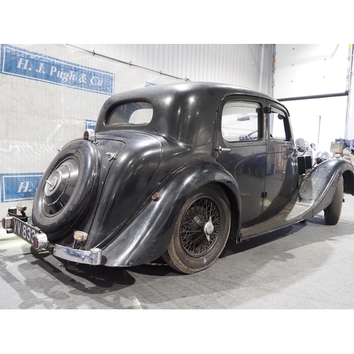 333 - Alvis 12/70 Molliner saloon. 1939. 1842cc. This car was believed to be built for the 1939 Earls Cour... 
