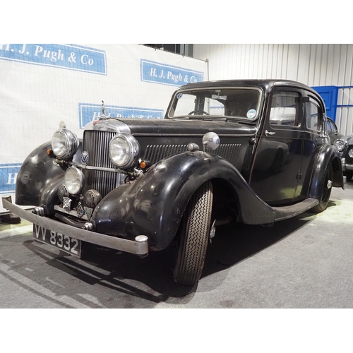 333 - Alvis 12/70 Molliner saloon. 1939. 1842cc. This car was believed to be built for the 1939 Earls Cour... 