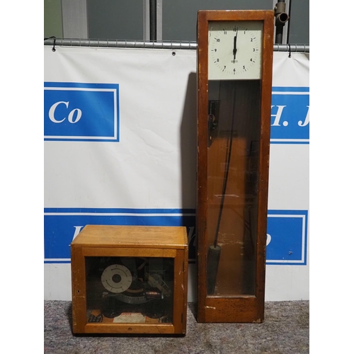 207 - Vintage garage time clock