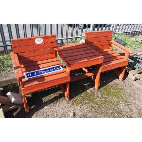 307 - Garden love seat