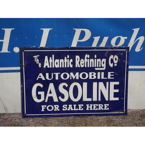 236 - Tin sign- Atlantic refining