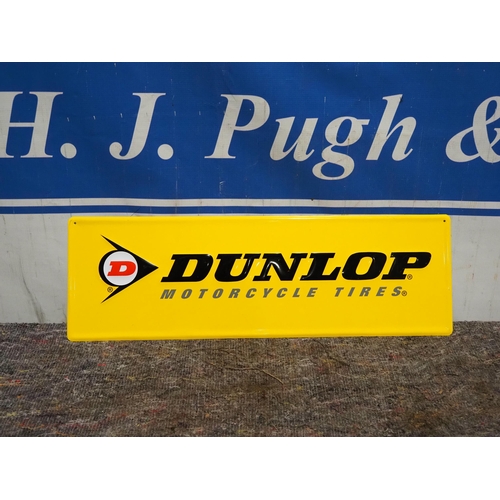 242 - Metal Sign- Dunlop NOS